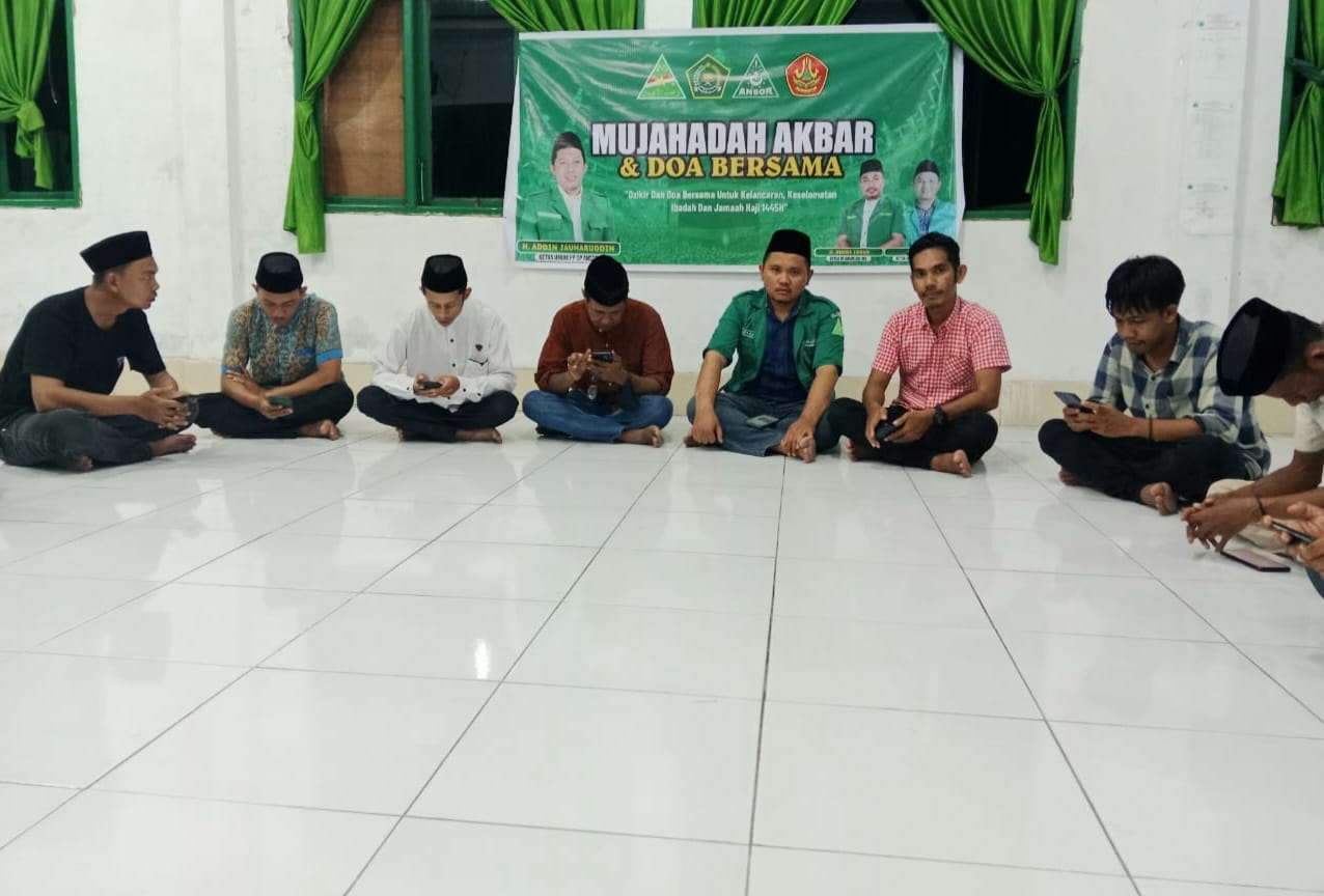 Pelaksanaan Ibadah Haji 1445 Hijrah GP Ansor Takalar Gelar Zikir Dan Doa Bersama Panduews Co Id