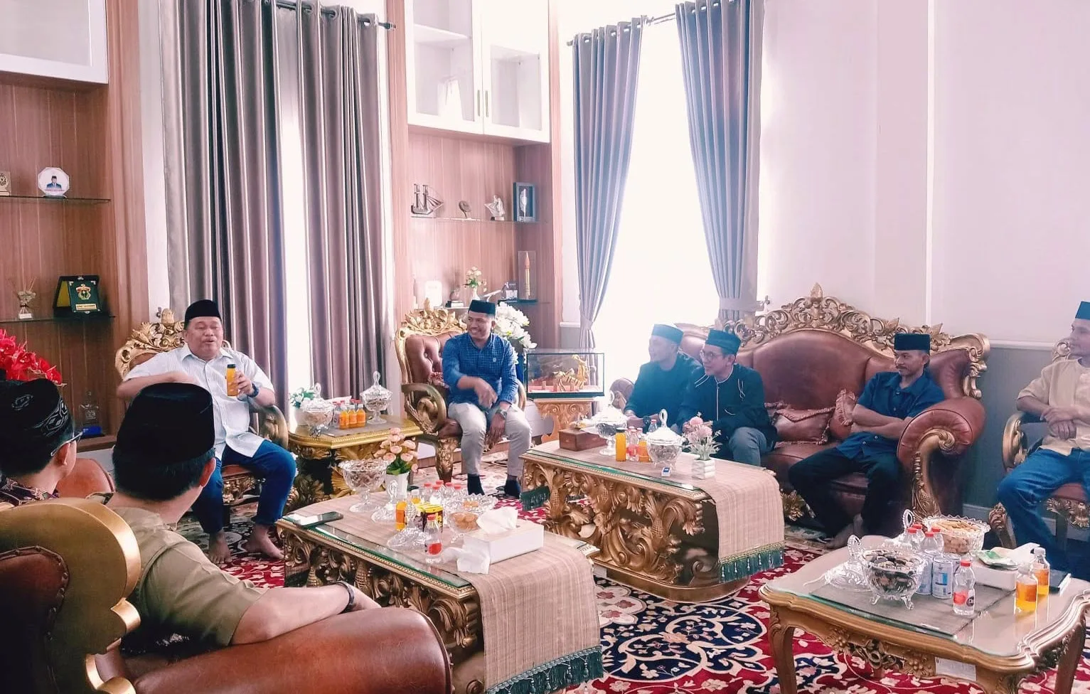 Puluhan Kades Silaturahmi ke Bupati Takalar, Bahas Potensi Desa