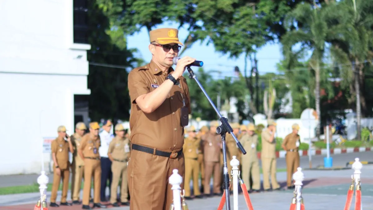 Apel Gabungan Pemkab Takalar, Plt. Inspektur Minta Seluruh OPD Siapkan Diri Hadapi Pemeriksaan