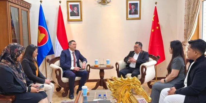 Dorong Kerja Sama Internasional, Bupati Takalar Kunjungi KBRI Beijing