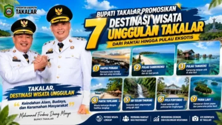 Pemerintah Kabupaten Takalar Promosikan 7 Destinasi Wisata Unggulan