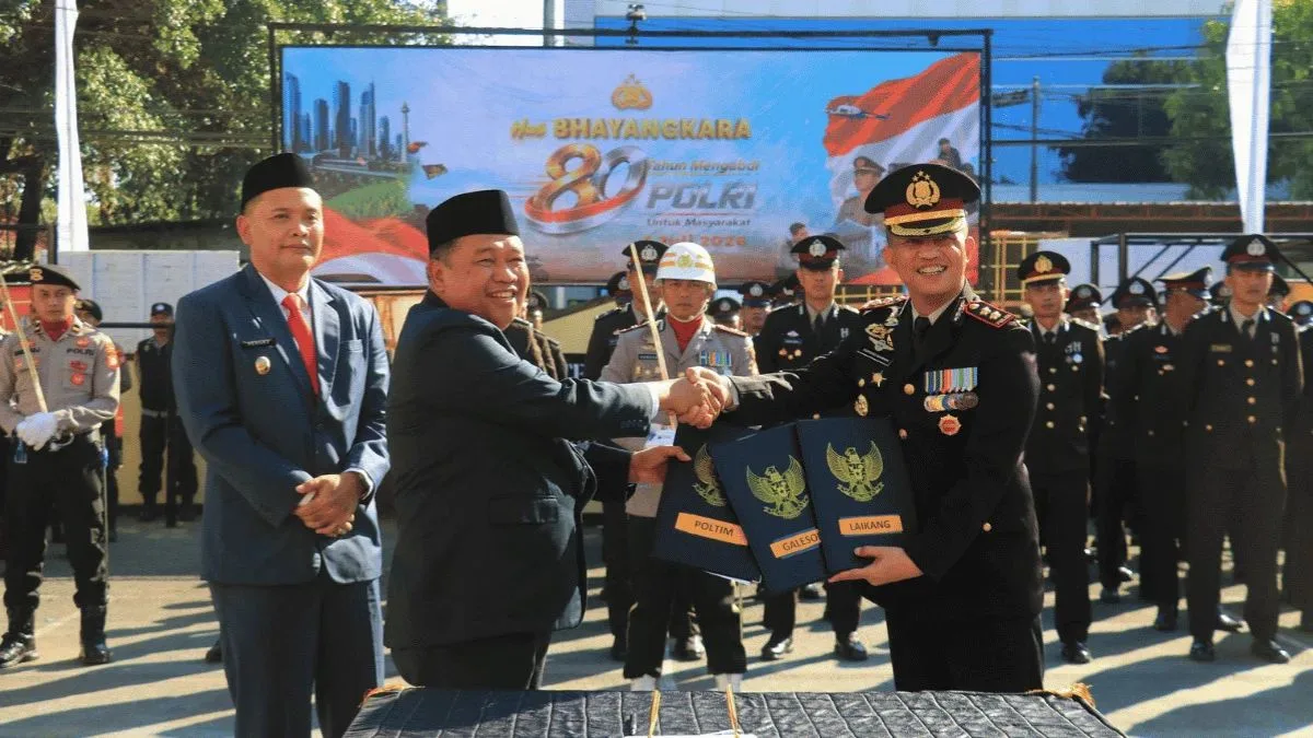 HUT Bhayangkara ke-80, Bupati Takalar Hibahkan 4 Lahan untuk Tiga Polsek Baru dan Pangkalan Satpolair