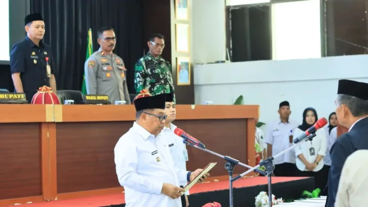 Lantik 5 Pimpinan BAZNAS Takalar 2026–2031, Bupati Daeng Manye Minta Sinergi Pengelolaan Zakat Diperkuat