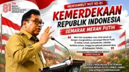Sambut HUT Ke-81 RI, Bupati Takalar Ajak Semarakkan Merah Putih Hingga Pelosok