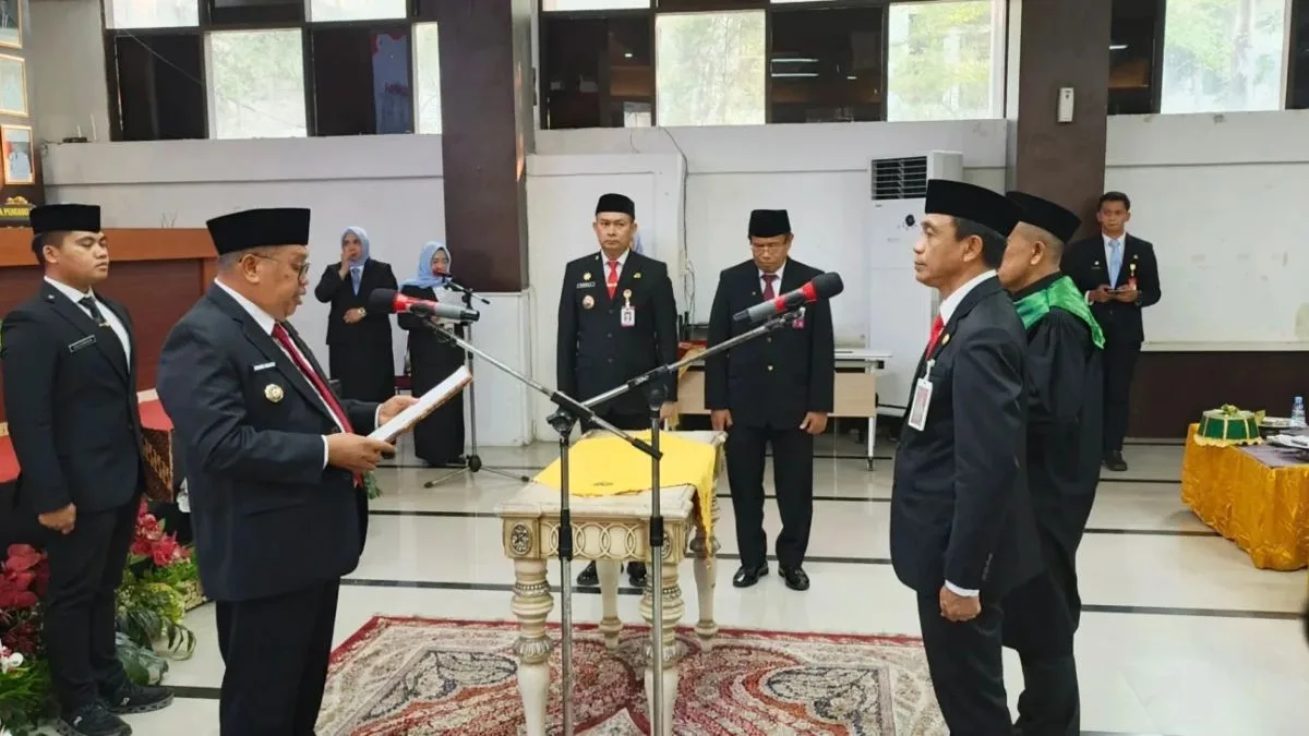 Bupati Daeng Manye Lantik Ahmad Rivai Sebagai Sekda Takalar