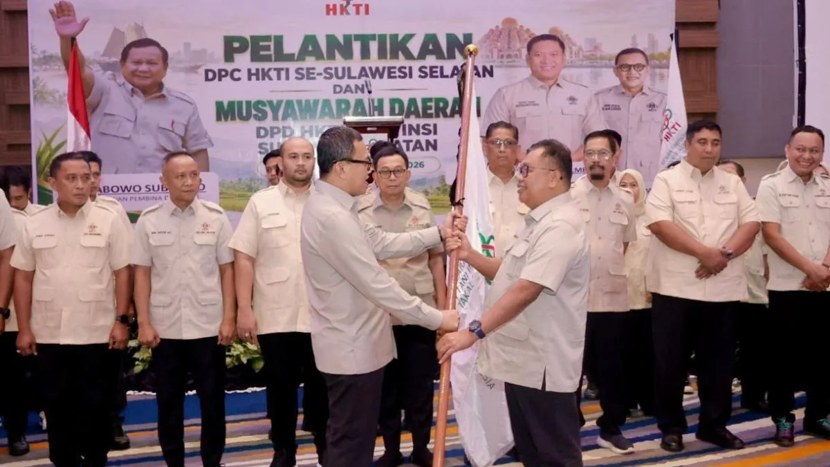 Bupati Daeng Manye Resmi Dilantik Jadi Ketua DPC HKTI Takalar