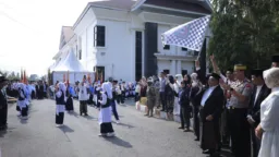 Dilepas Bupati Daeng Manye, Pawai Santri Semarakkan Festival Pondok Pesantren se-Takalar 2026