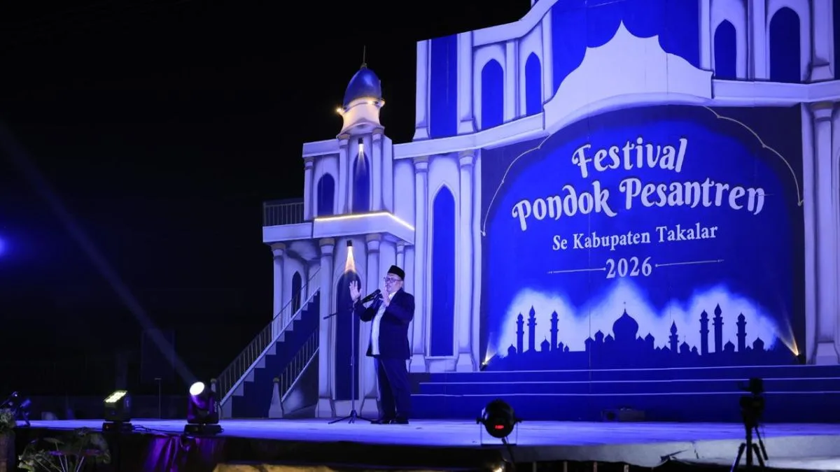 Festival Ponpes Takalar Sukses Besar, Bupati Daeng Manye: Pesantren Adalah Benteng Moral Bangsa