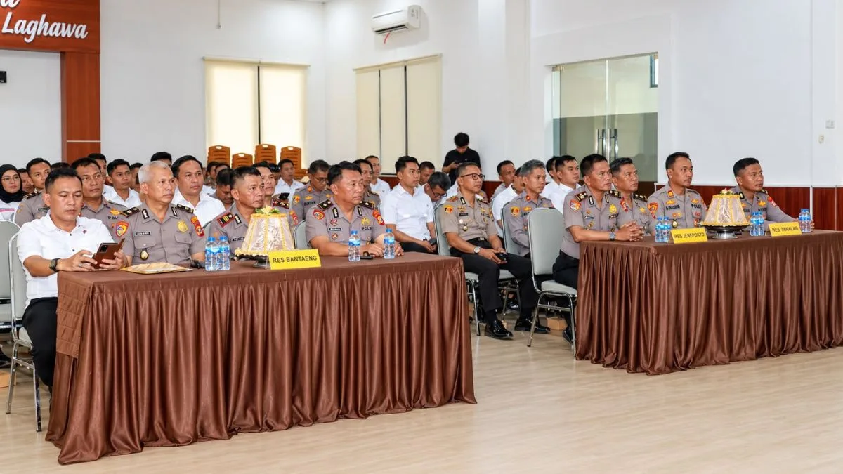Puslitbang Polri sambangi Polres Takalar untuk evaluasi indeks penyelidikan dan penyidikan sesuai kondisi riil wilayah Selatan Sulawesi Selatan