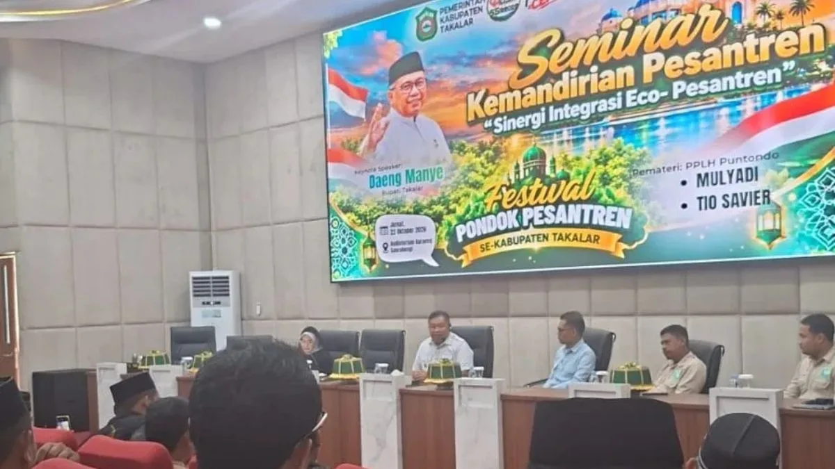 Rangkaian HSN 2026, Pemkab Takalar dan PPLH Puntondo Edukasi Pesantren Berbasis Kepedulian Lingkungan