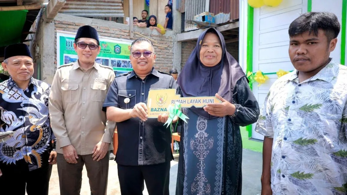 Resmikan Rumah Layak Huni BAZNAS, Bupati Daeng Manye Targetkan BAZNAS Takalar Terbaik se-Sulsel
